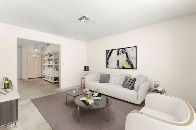 433 Old Palms Dr, Las Vegas, NV 89123 - view of carpeted living room