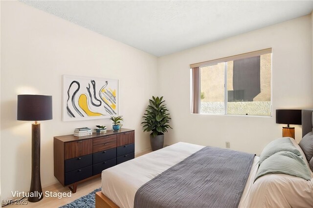433 Old Palms Dr, Las Vegas, NV 89123 - bedroom with light wood-style floors