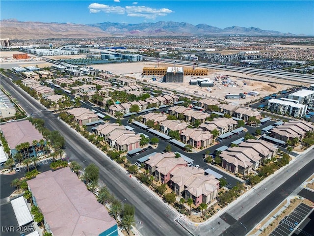 8000 Badura Ave Unit 2174, Las Vegas, NV 89113 - aerial view of residential area featuring mountains