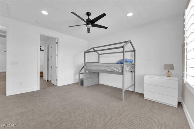 1972 Alcova Ridge Dr, Las Vegas, NV 89135 - bedroom featuring carpet flooring, recessed lighting, and baseboards