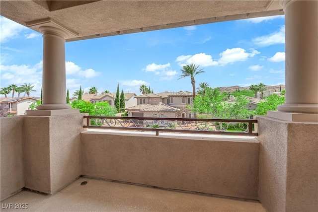 1972 Alcova Ridge Dr, Las Vegas, NV 89135 - balcony featuring a residential view