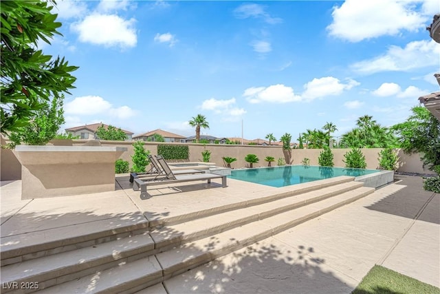 1972 Alcova Ridge Dr, Las Vegas, NV 89135 - view of pool featuring a fenced backyard and a patio area