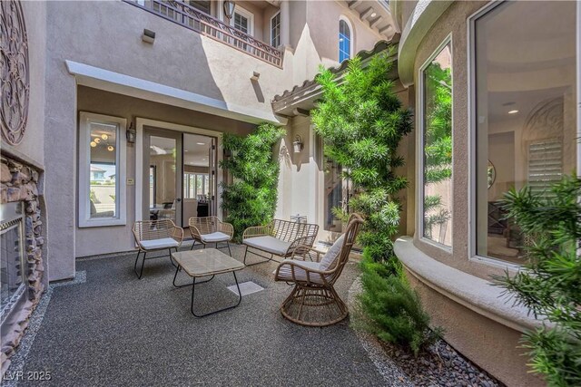 1972 Alcova Ridge Dr, Las Vegas, NV 89135 - view of patio