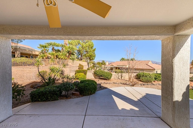 9524 Quail Ridge Dr, Las Vegas, NV 89134 - view of patio / terrace with a residential view