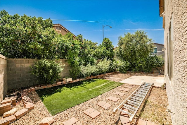 7083 Somera Way, Las Vegas, NV 89113 - fenced backyard featuring a patio