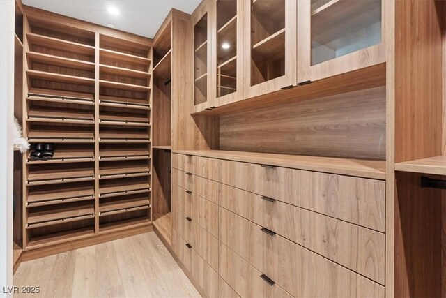 40 Heron Harbour Dr, Henderson, NV 89011 - walk in closet with light wood-type flooring