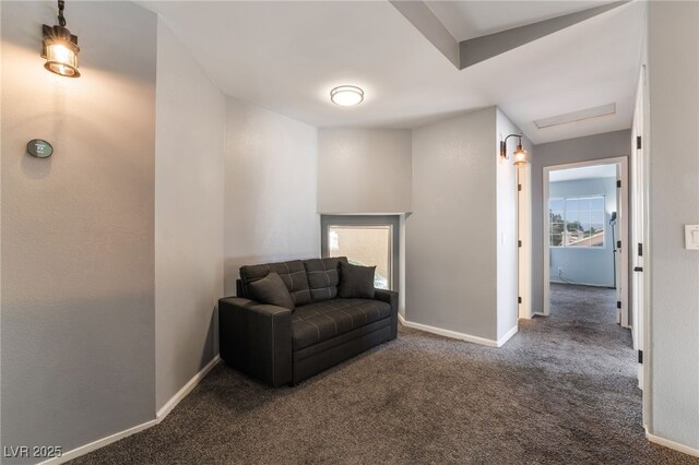5779 Baffy Cir, Las Vegas, NV 89142 - living area featuring baseboards and carpet flooring