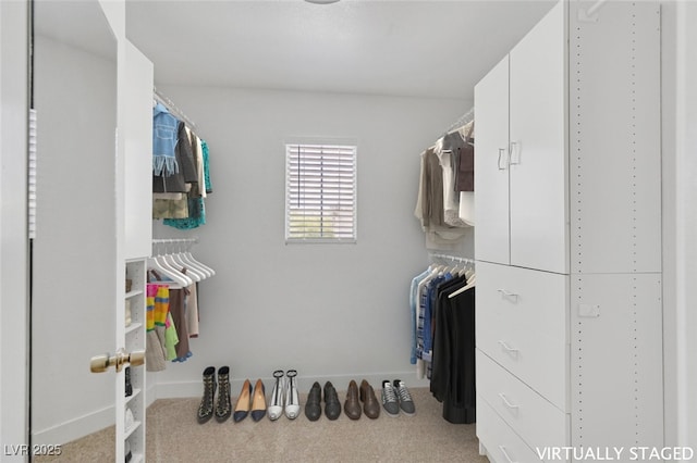 4132 Joyous St, North Las Vegas, NV 89032 - walk in closet featuring carpet floors