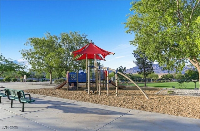 8928 Rusty Rifle Ave, Las Vegas, NV 89143 - community play area with a mountain view