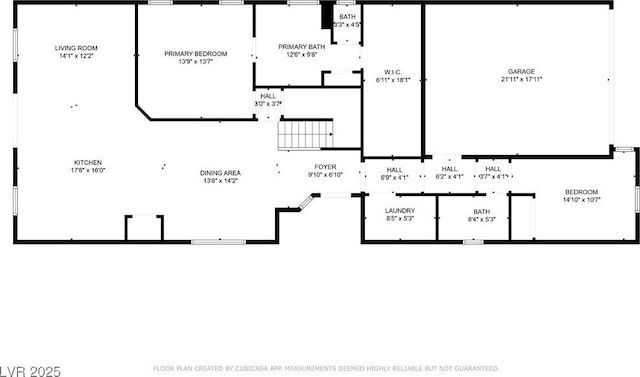 4376 Latitude Valley Ct, North Las Vegas, NV 89084 - floor plan / room layout