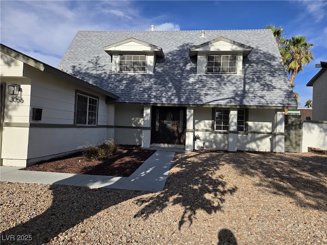 3056 Garnet Ct, Las Vegas, NV 89121 - view of front of house with roof with shingles