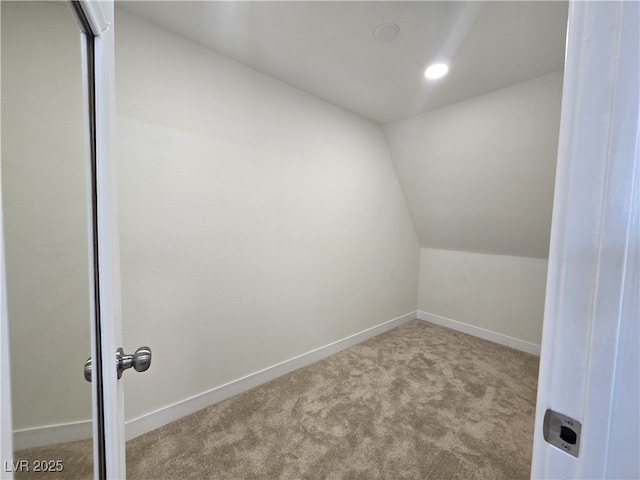 3056 Garnet Ct, Las Vegas, NV 89121 - additional living space featuring lofted ceiling, carpet, and baseboards