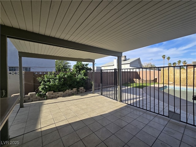 3056 Garnet Ct, Las Vegas, NV 89121 - fenced backyard featuring a patio area