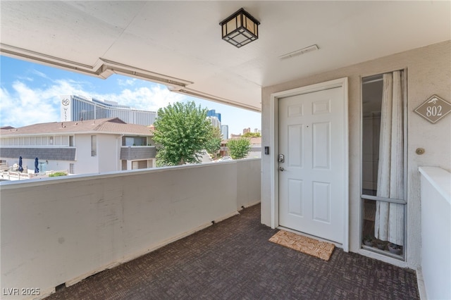 753 Oakmont Ave Unit 802, Las Vegas, NV 89109 - view of exterior entry featuring a balcony