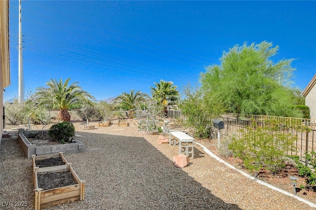 3112 Haddon Dr, Las Vegas, NV 89134 - view of yard with a garden