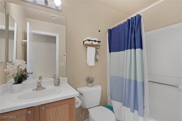 6217 Lapilli Ave, Las Vegas, NV 89139 - full bath featuring vanity, toilet, and shower / bath combo