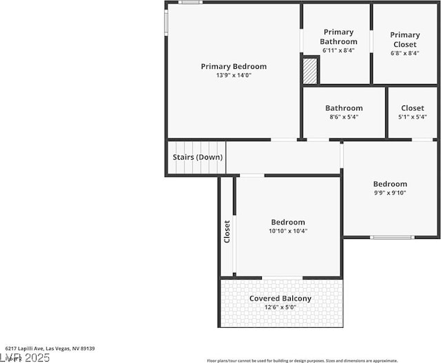 6217 Lapilli Ave, Las Vegas, NV 89139 - room layout