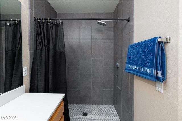 9039 Alex Creek Ave, Las Vegas, NV 89149 - full bath featuring vanity and a tile shower