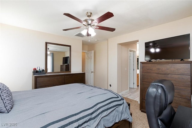 9039 Alex Creek Ave, Las Vegas, NV 89149 - bedroom featuring ceiling fan and baseboards