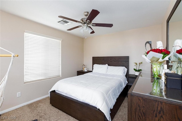 9039 Alex Creek Ave, Las Vegas, NV 89149 - bedroom featuring carpet, baseboards, and a ceiling fan