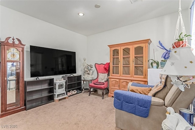 3821 E Summit Ave, Pahrump, NV 89061 - living room with carpet floors