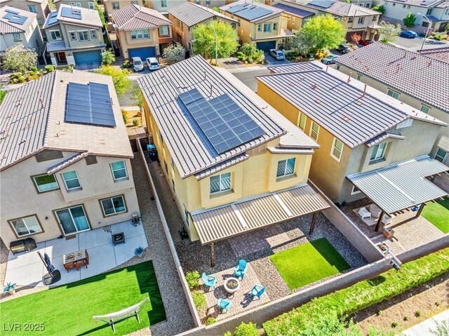 4519 Stardusk Falls Ave, North Las Vegas, NV 89084 - aerial perspective of suburban area