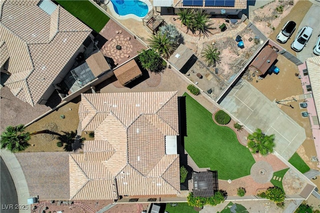 983 Cutter St, Henderson, NV 89011 - bird's eye view of a pool