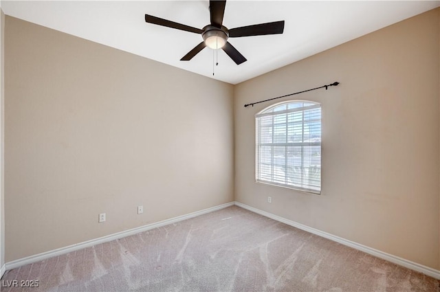 983 Cutter St, Henderson, NV 89011 - carpeted empty room featuring baseboards and a ceiling fan