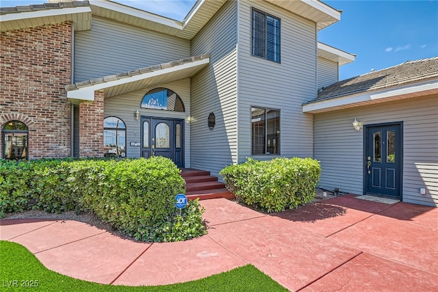 4075 E Oquendo Rd, Las Vegas, NV 89120 - view of exterior entry featuring brick siding