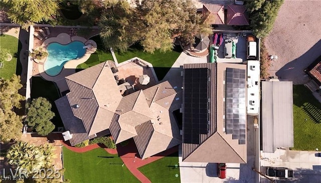 4075 E Oquendo Rd, Las Vegas, NV 89120 - bird's eye view of a pool