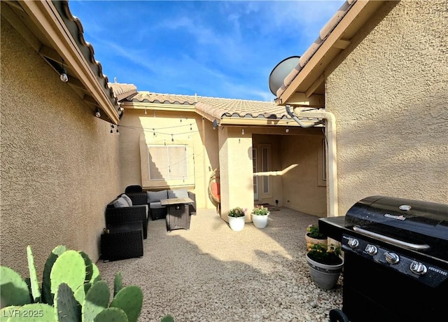 2035 E Warm Springs Rd Unit 1017, Las Vegas, NV 89119 - view of patio featuring area for grilling and an outdoor hangout area