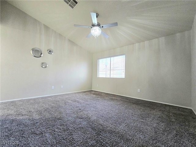 2035 E Warm Springs Rd Unit 1017, Las Vegas, NV 89119 - carpeted empty room with ceiling fan and baseboards