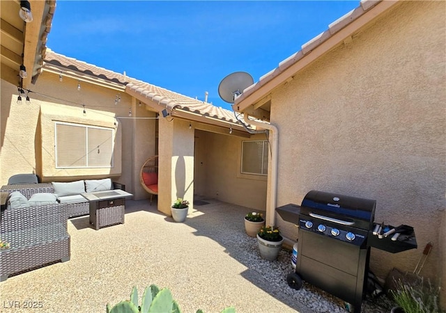 2035 E Warm Springs Rd Unit 1017, Las Vegas, NV 89119 - view of patio with area for grilling
