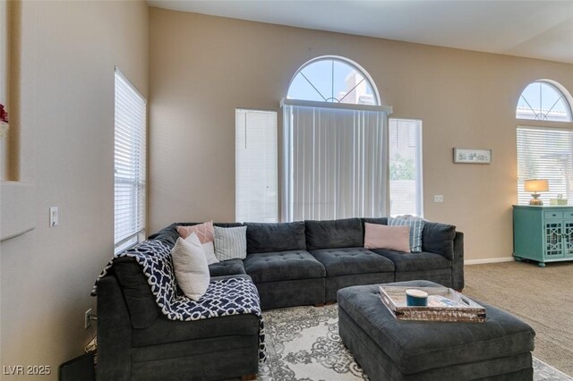 2090 Eaglepath Cir, Henderson, NV 89074 - living room with carpet flooring