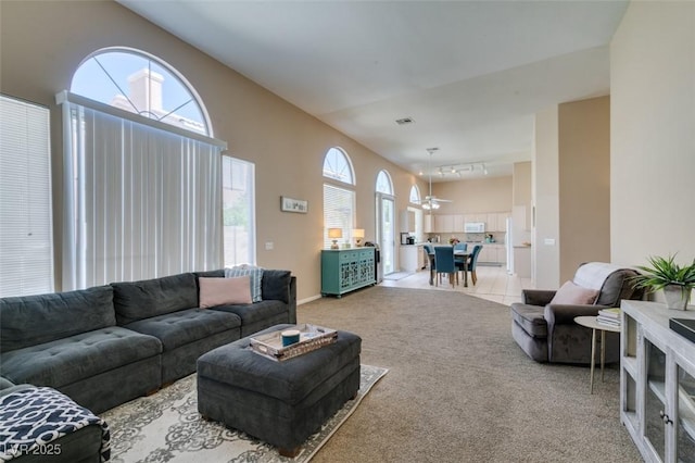 2090 Eaglepath Cir, Henderson, NV 89074 - view of carpeted living area