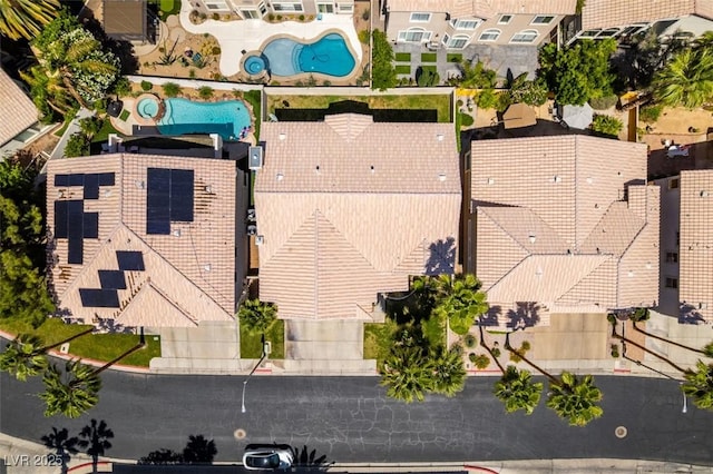 2090 Eaglepath Cir, Henderson, NV 89074 - drone / aerial view of a pool area
