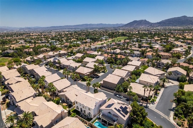 2090 Eaglepath Cir, Henderson, NV 89074 - aerial view of residential area with a mountainous background