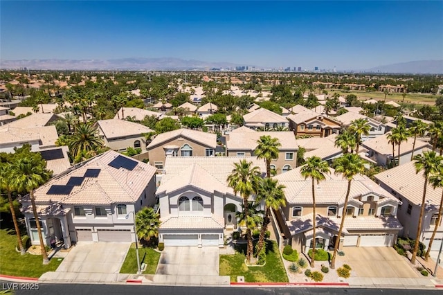 2090 Eaglepath Cir, Henderson, NV 89074 - aerial perspective of suburban area with a mountainous background