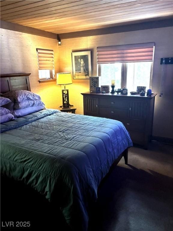 4178 Matterhorn Way, Las Vegas, NV 89124 - bedroom with wood ceiling