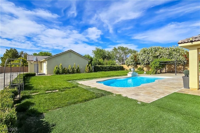 5500 Santovito St, Pahrump, NV 89061 - view of pool with a patio
