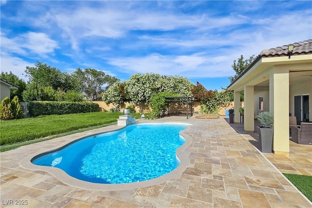 5500 Santovito St, Pahrump, NV 89061 - view of pool featuring a patio area