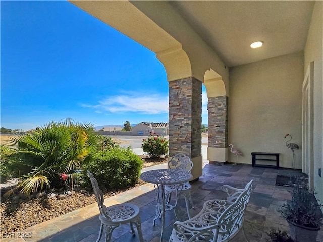 5500 Santovito St, Pahrump, NV 89061 - view of patio / terrace