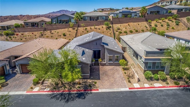8 Via Tiberina, Las Vegas, NV 89011 - aerial view of residential area with a mountainous background