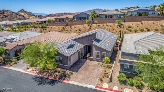 8 Via Tiberina, Las Vegas, NV 89011 - aerial view of residential area with mountains