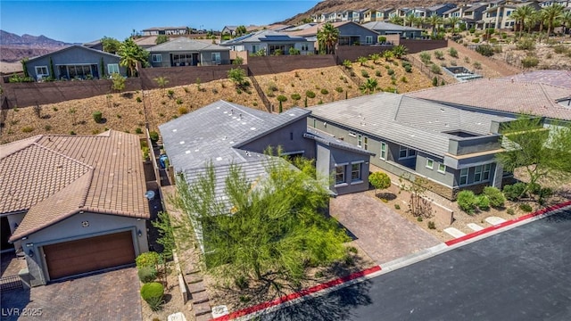 8 Via Tiberina, Las Vegas, NV 89011 - aerial perspective of suburban area with mountains