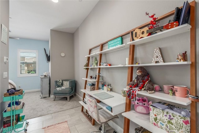 8 Via Tiberina, Las Vegas, NV 89011 - interior space with carpet flooring, baseboards, and tile patterned flooring