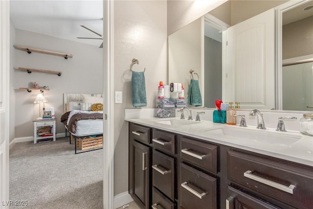 8 Via Tiberina, Las Vegas, NV 89011 - full bath featuring double vanity and ensuite bathroom