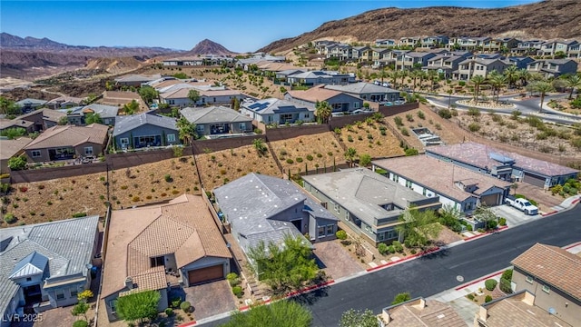 8 Via Tiberina, Las Vegas, NV 89011 - aerial perspective of suburban area with a mountain backdrop