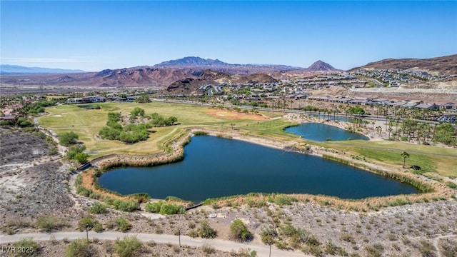 8 Via Tiberina, Las Vegas, NV 89011 - drone / aerial view of a water and mountain view and a golf course