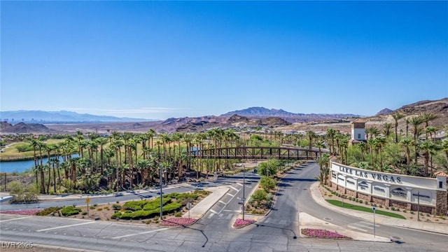 8 Via Tiberina, Las Vegas, NV 89011 - view of mountain background featuring a large body of water